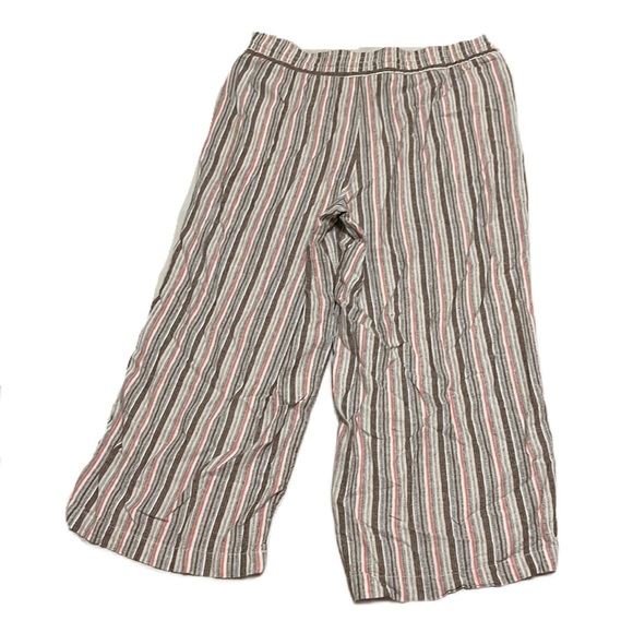 Time and Tru, Striped Colors, Drawstring, Stretch, Wide Leg Pants, Multi, XXL - Picture 4 of 8